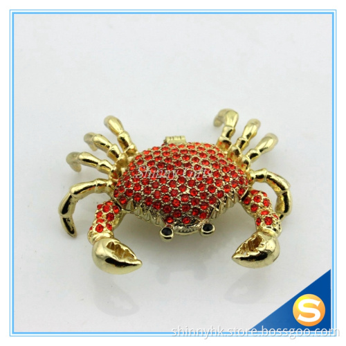 Crab Shape Diamond Gift Box